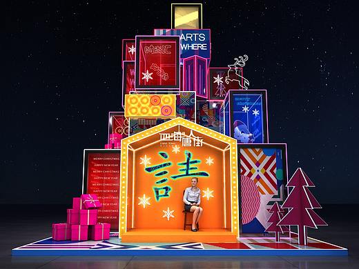 一套商业美陈带施工图