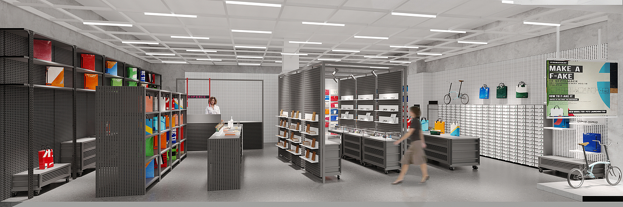 深圳华侨城创意园Loft Shop买手店设计项目