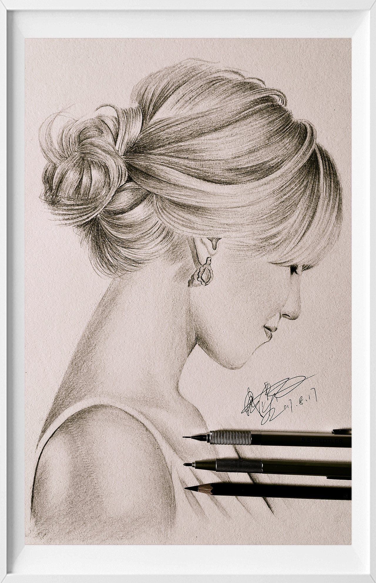 自由画——钱忠飞