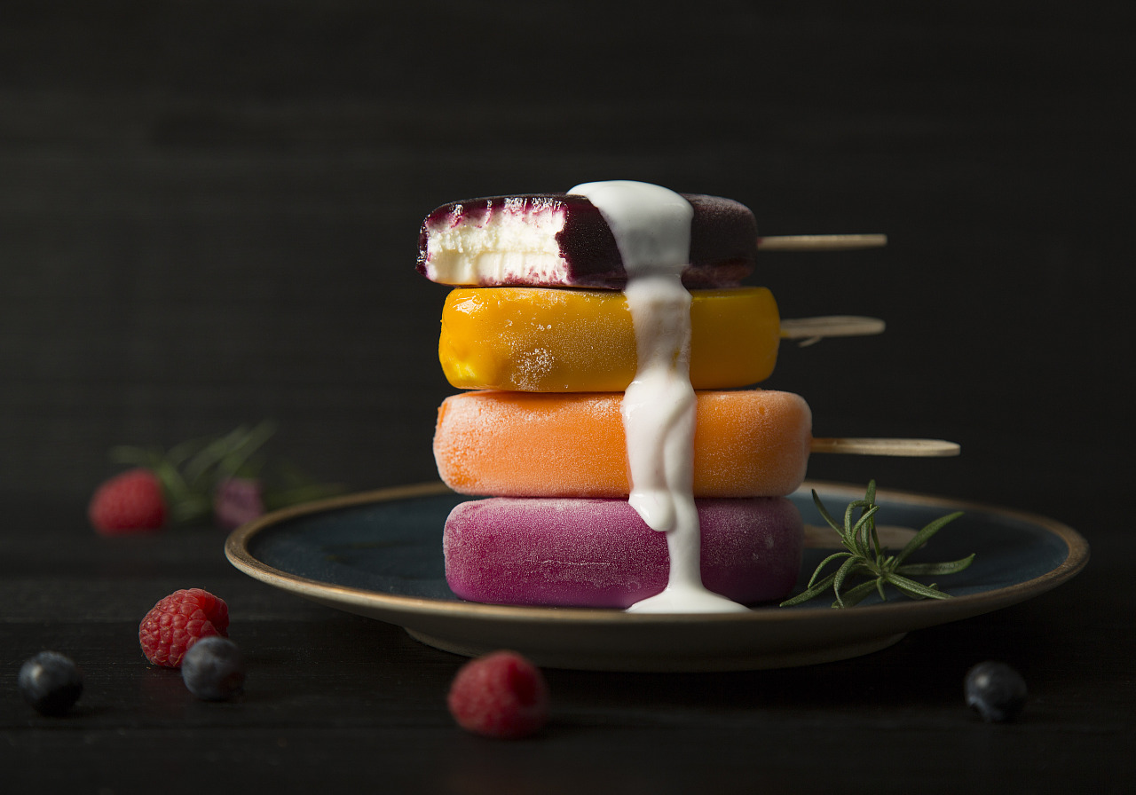 伊利雪糕---须尽欢酸奶雪糕,甑稀冰淇淋拍摄