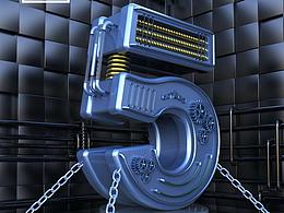 C4D機(jī)械字建模渲染練習(xí)