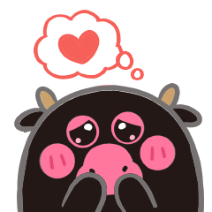 微信表情丨猫爪牛黑妞专辑