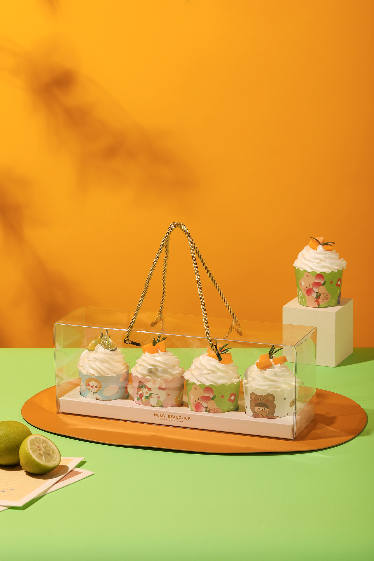 “春日纸杯蛋糕盒~”