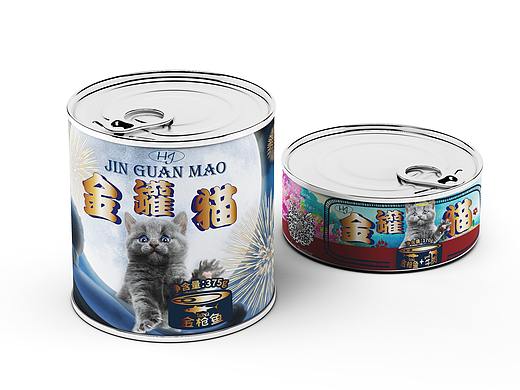 宠物零食罐头包装设计