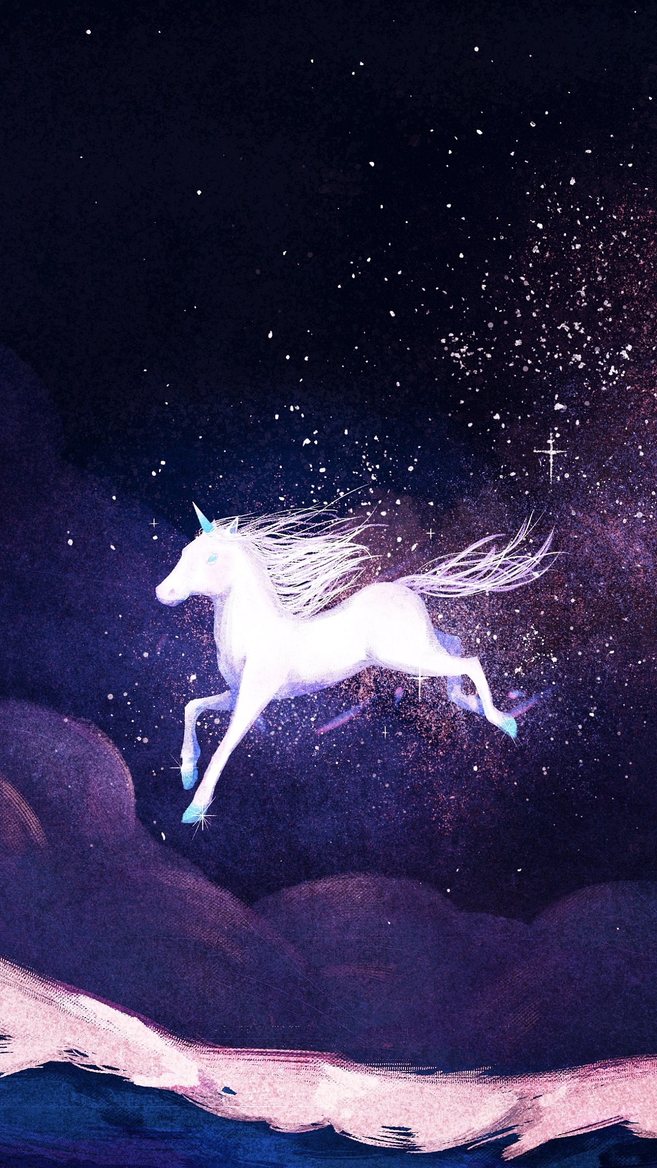 天马降临划破了长空