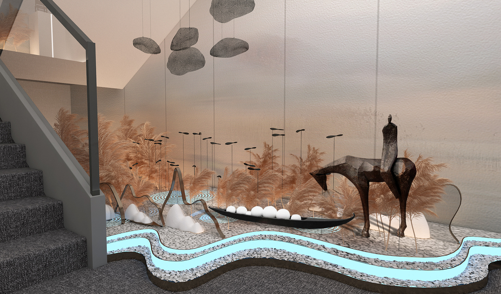 样板间看房通道