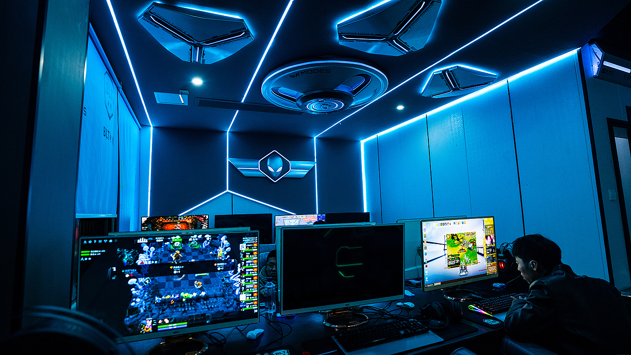 电竞网咖模块定制设计——成都馆