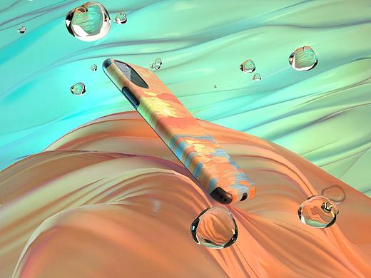 全包贴皮手机壳