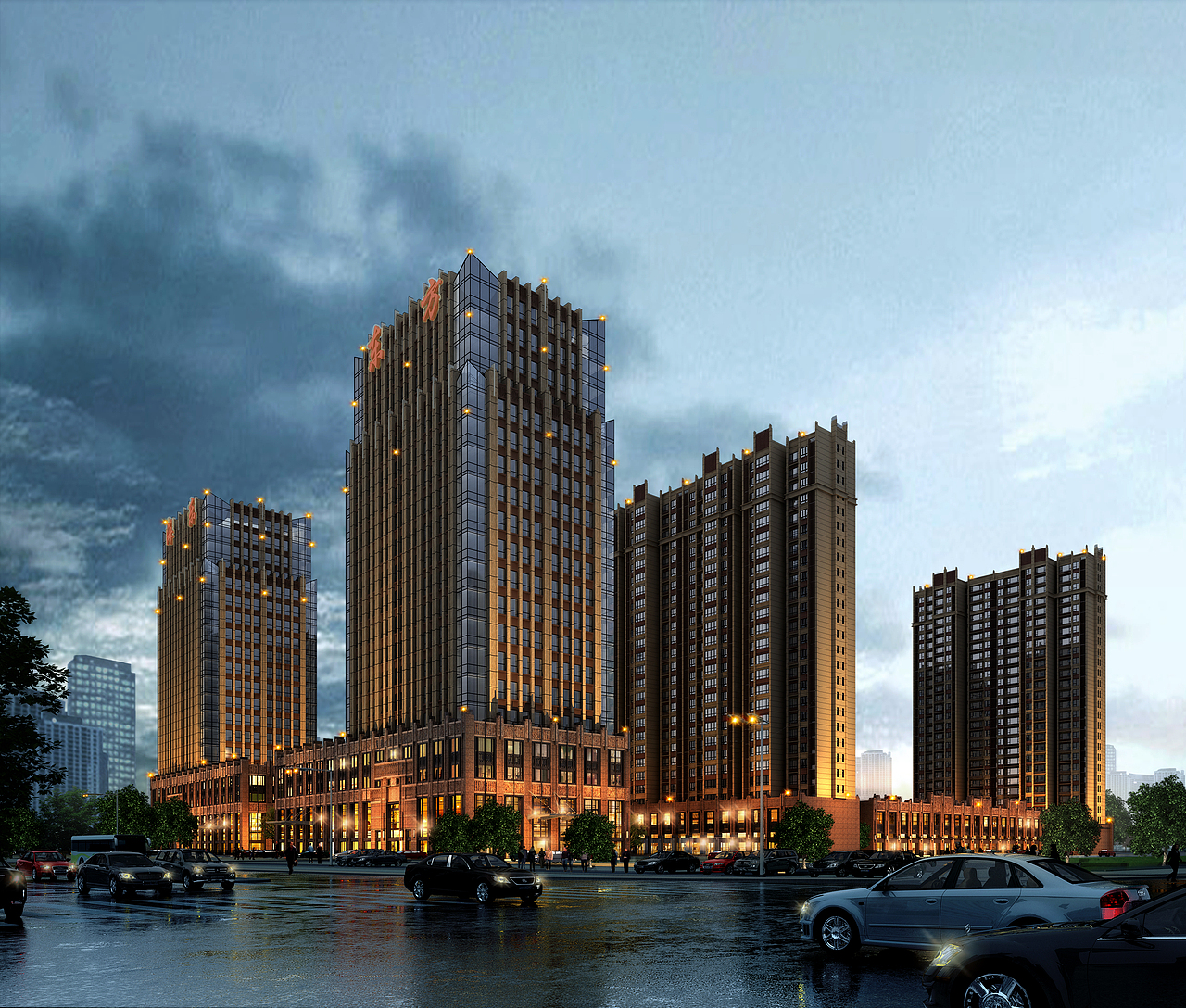 2014-2015年室外效果图（图ZMTA3NDM1OTMy） - 建筑/空间 - 站酷设计师船长H原创素材 - 站酷ZCOOL