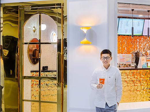LK DESIGN | 刘柯设计| 爱马仕橙的轻奢之旅--CoCo奶茶