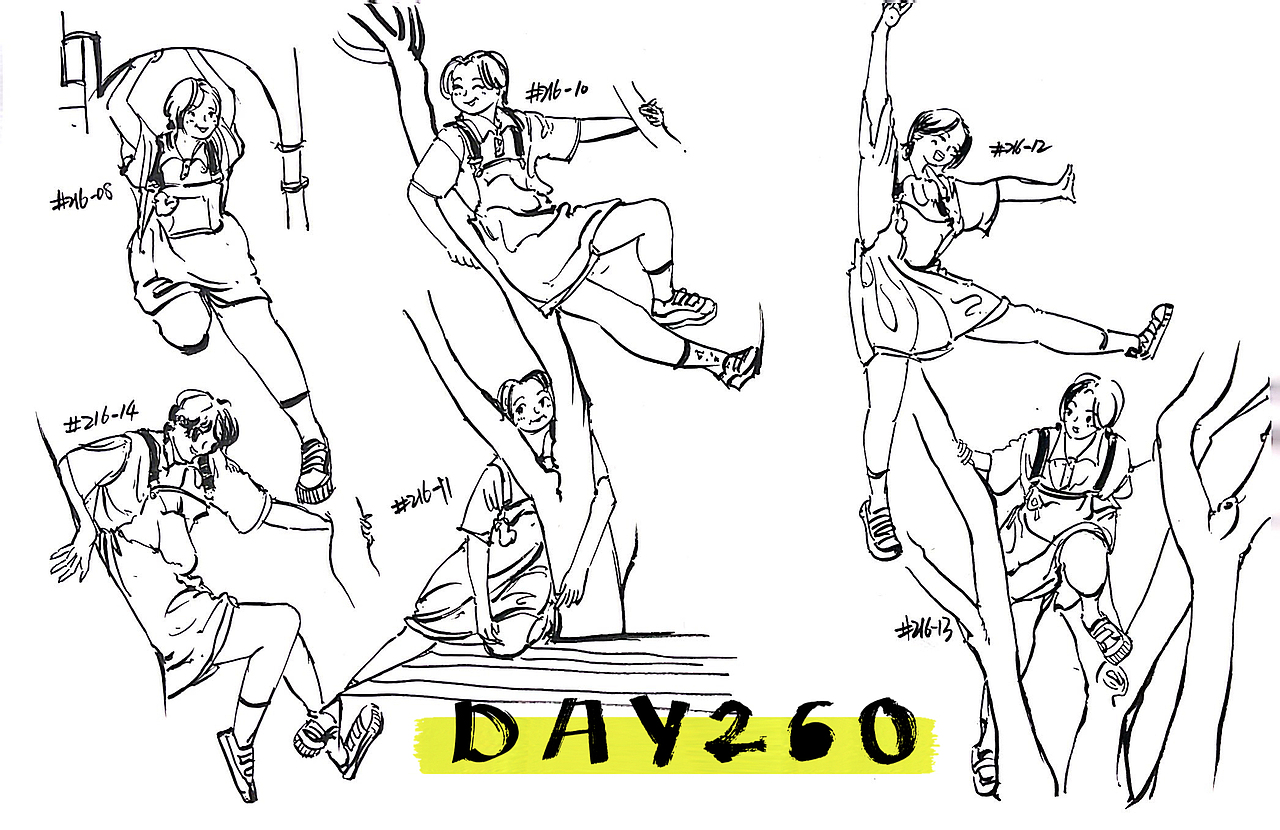 速写60天挑战第五次2023年5月到6月