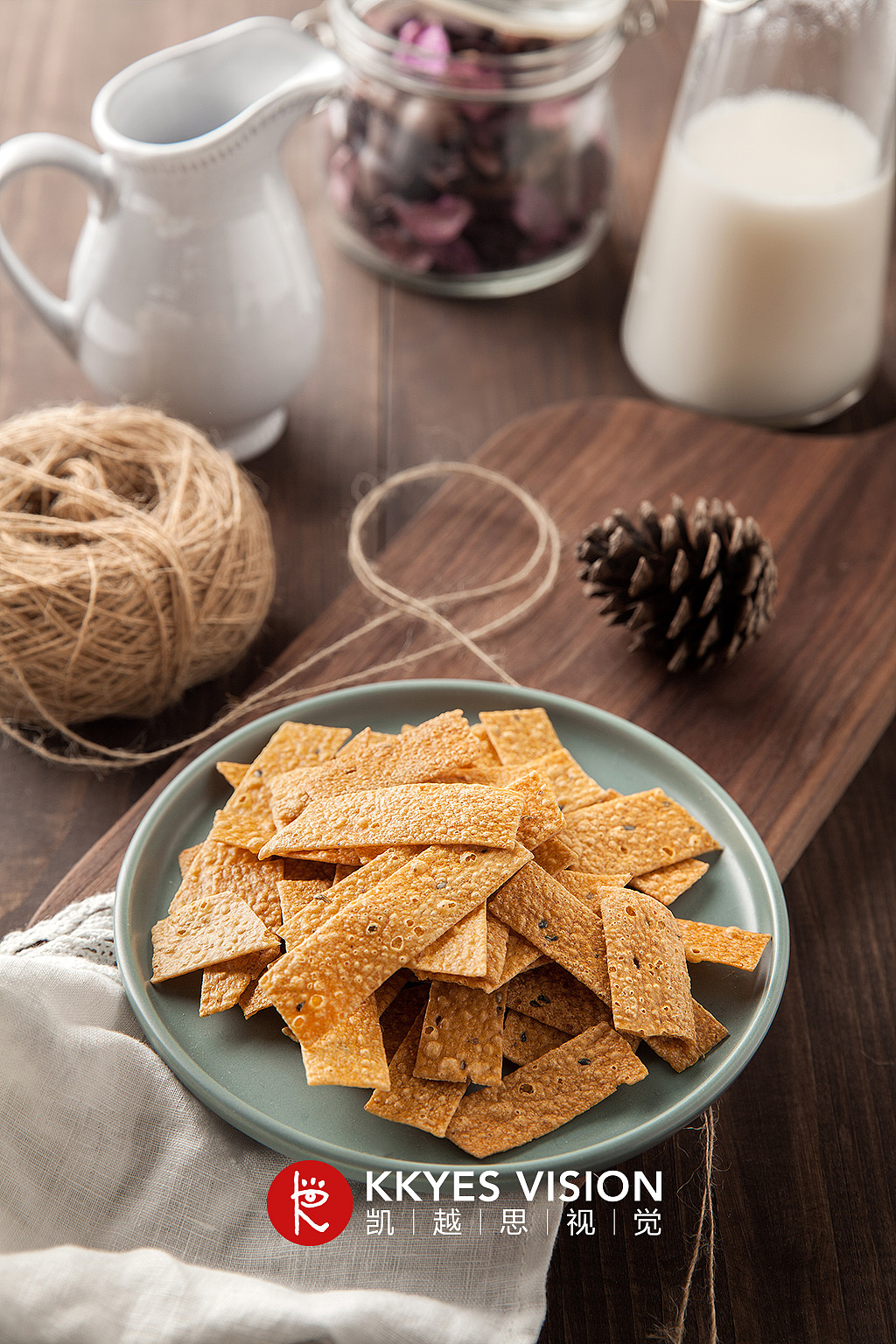 零食 食品 食物 脆饼 静物拍摄 产品摄影