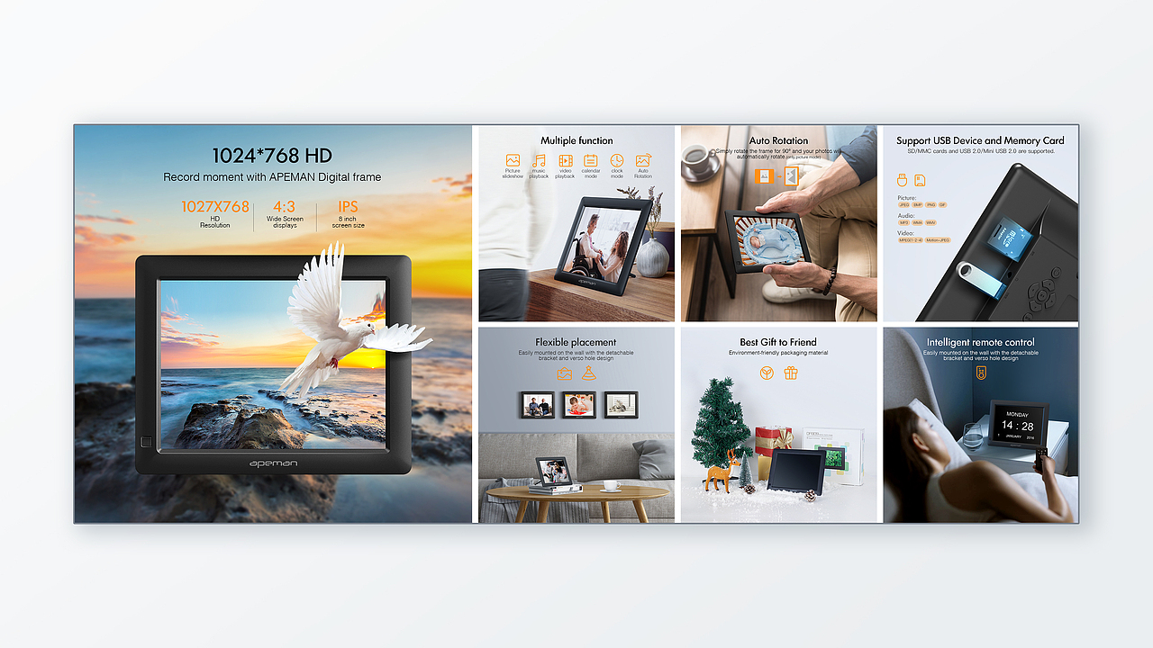 【2020年作品总结】亚马逊视觉设计/keyshot