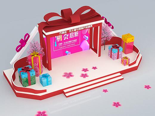 商场开业内场美陈