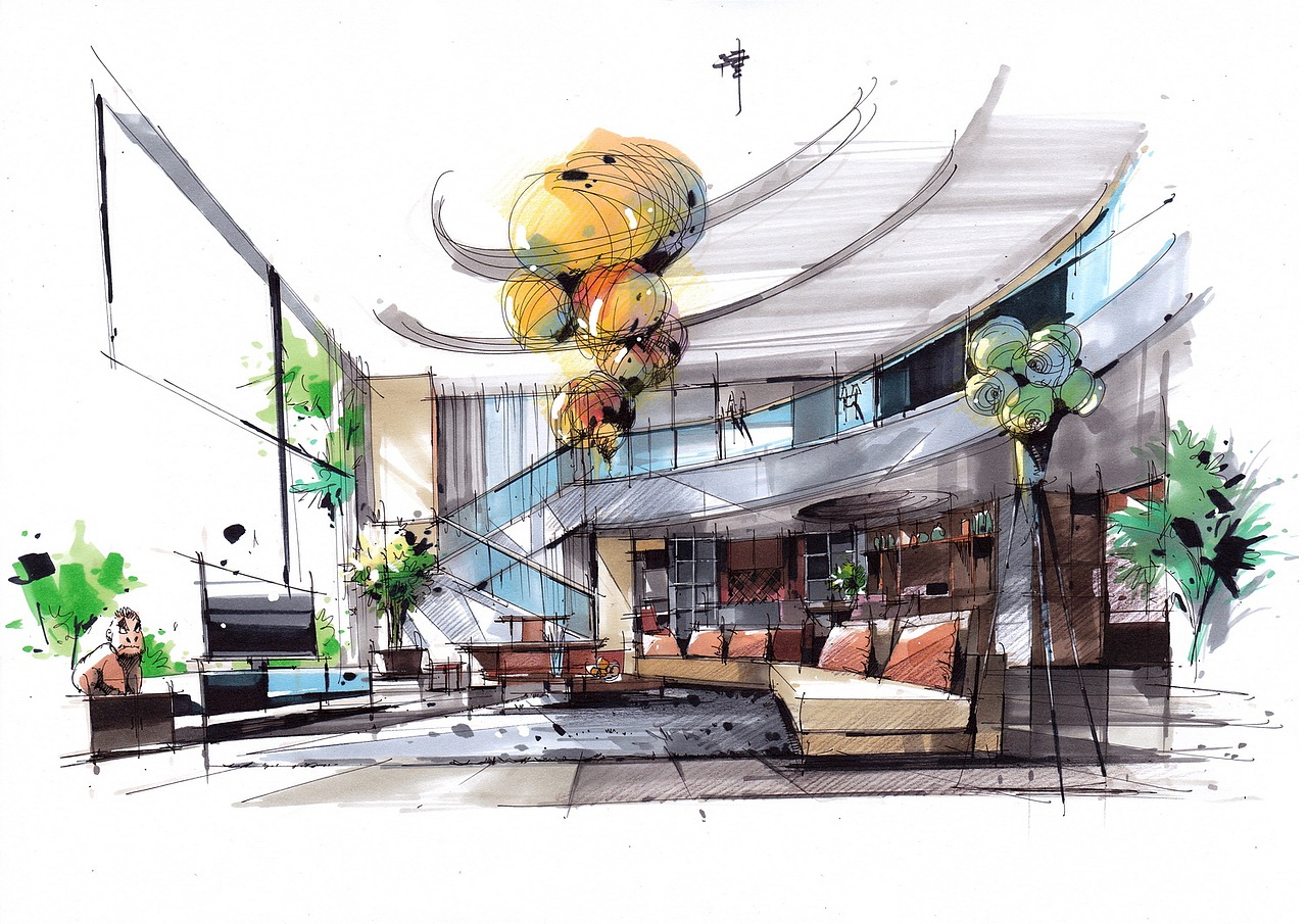 吕律谱室内手绘作品卓越手绘