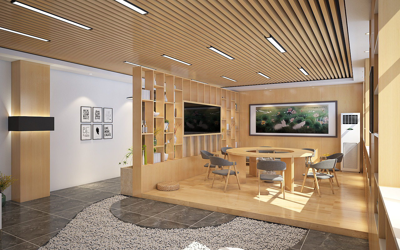 个人工作室改造方案|空间|家装设计|yzw282_原创作品-站酷zcool