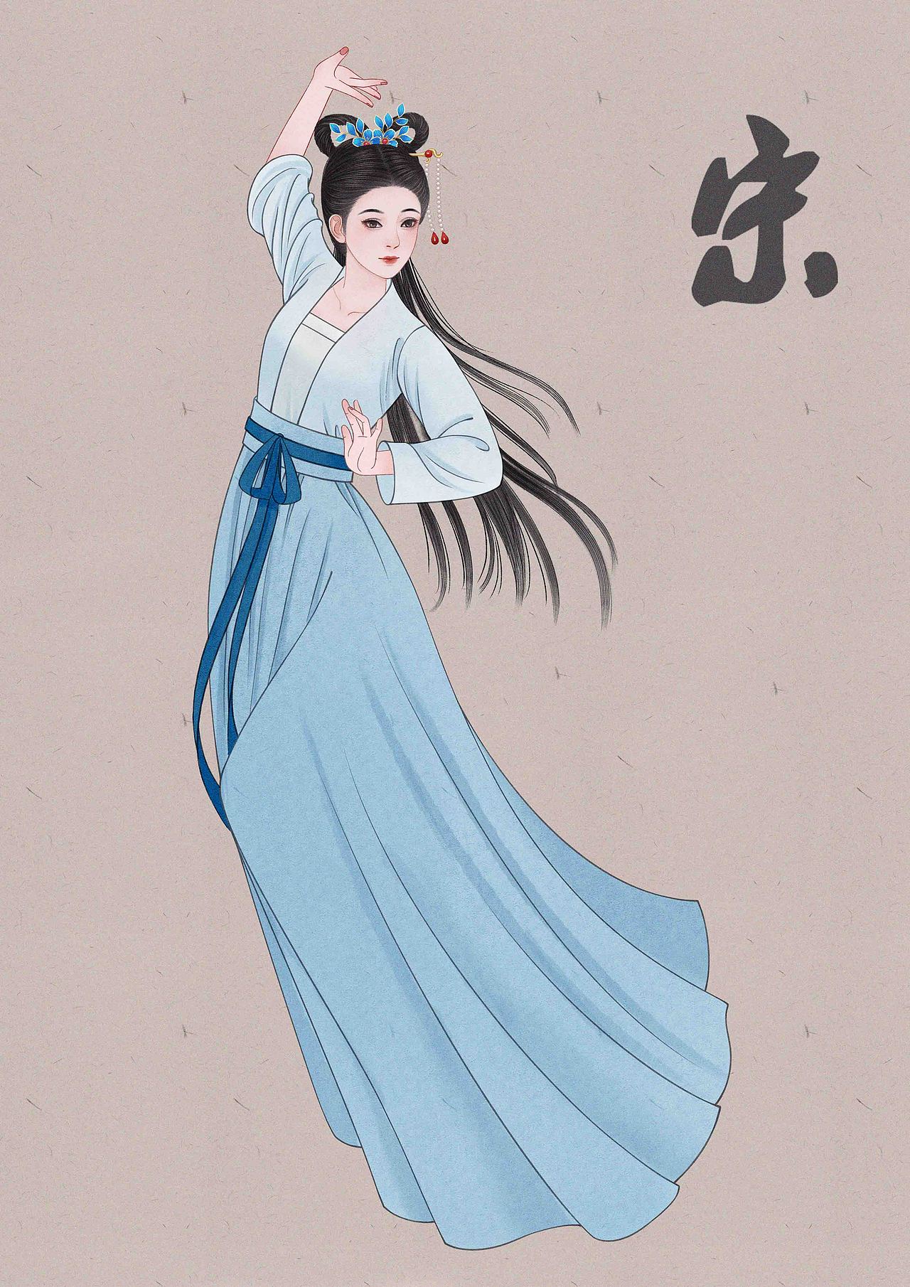 群像工笔图_蘑菇汤有毒-站酷zcool