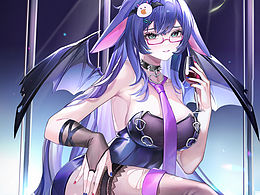 b站虛擬主播收藏集卡牌 立繪 壁紙插畫美宣