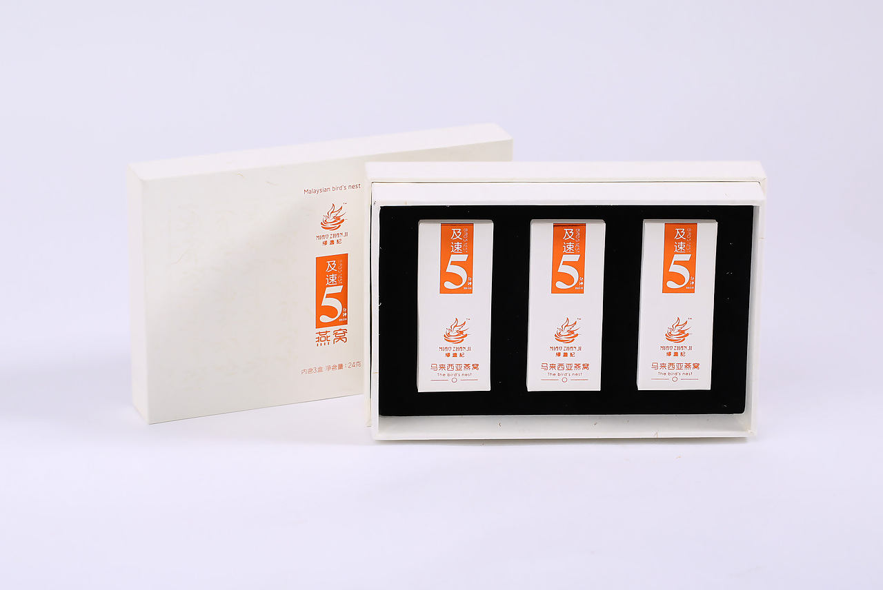繆盏记燕窝-及速5分钟产品系列包装设计