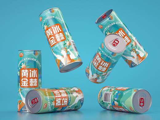 包装C4D网 张斌 —— 饮料包装渲染作品（OC）