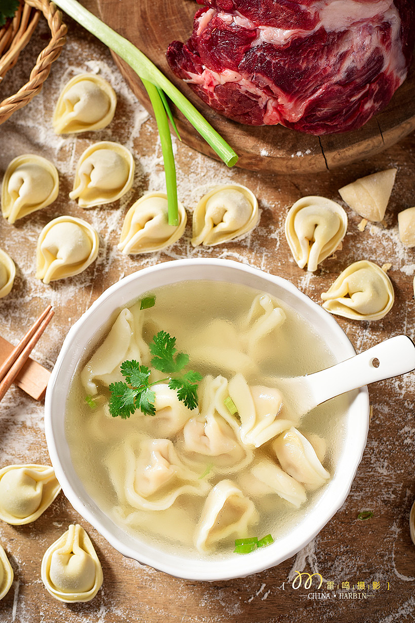 《包子馄饨豆包面食》美食 产品 环境 哈尔滨雷鸣摄影