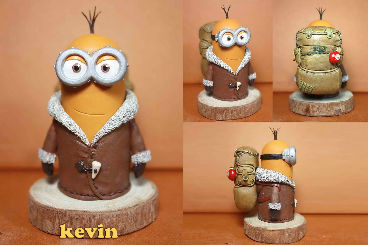 PTF-minions 小黄人手办过程分享（图ZMzM5NDAxMjg=） - 手办/模玩 - 站酷设计师熊屁屁原创素材 - 站酷ZCOOL