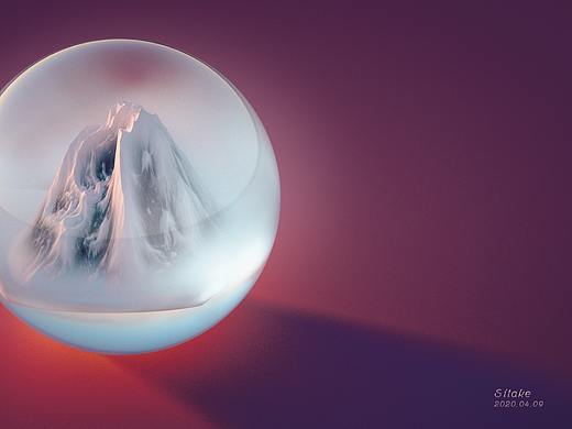 每日练习-大雪封山（个人主页-ZNDQzMzY1NDA=） - 场景 - 站酷设计师sitake44原创素材 - 站酷ZCOOL