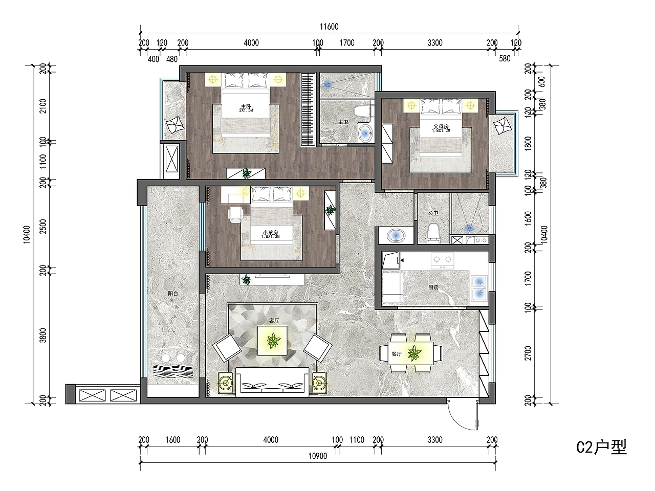 中大集团售楼中心及样板间（图ZMTg3MDQ2NDg4） - 家装设计 - 站酷设计师果核空间设计机构原创素材 - 站酷ZCOOL