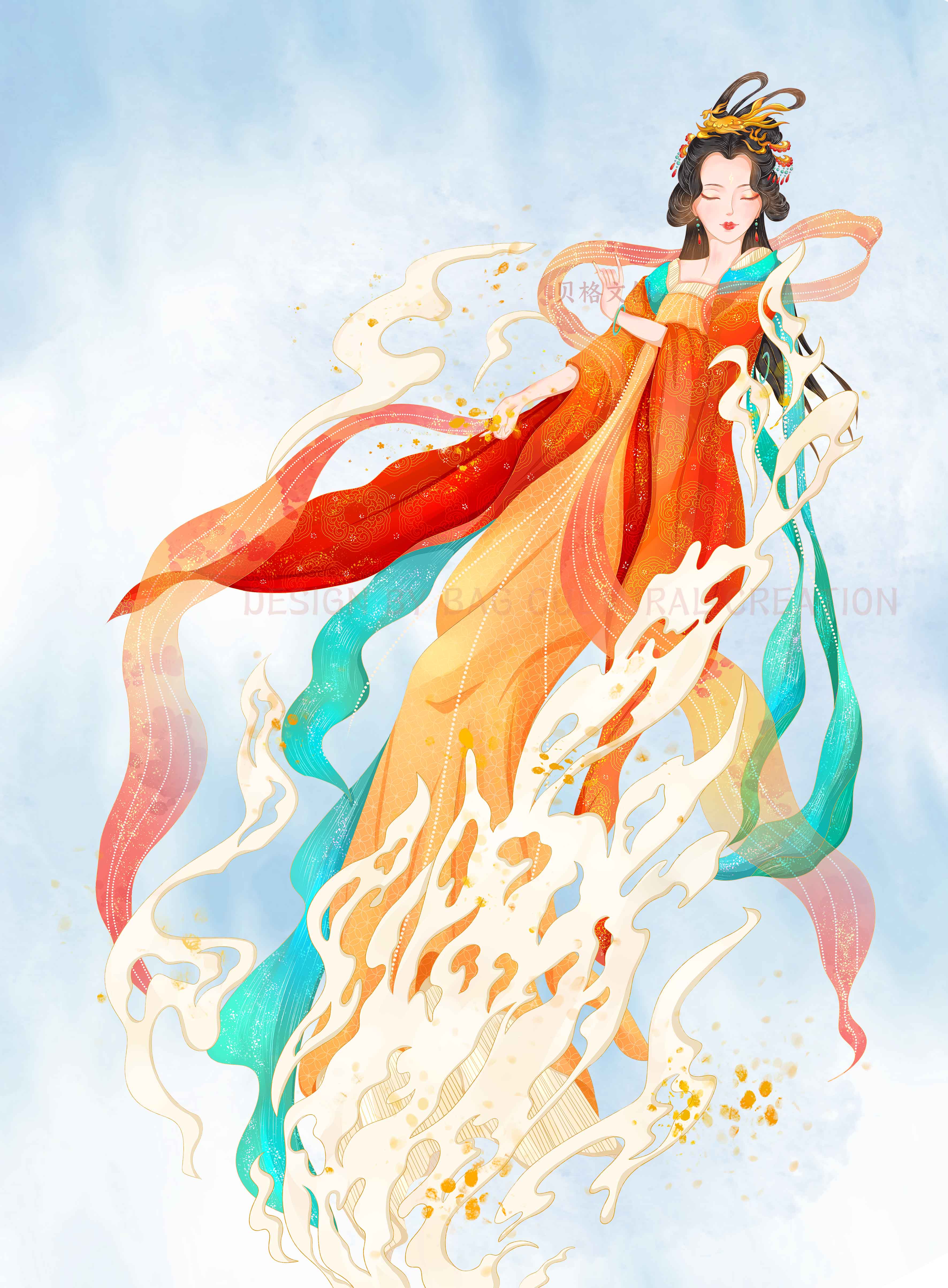 巫山神女原画图片