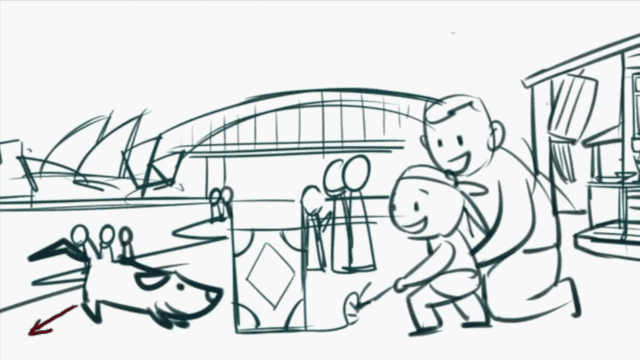 湖南卫视2018华人春晚开场动画制作