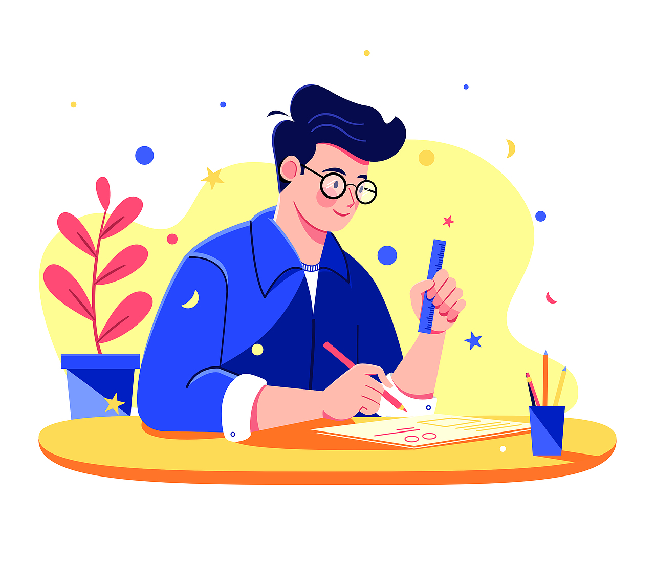 扁平风插图（图ZMzQ0NzEwNjY0） - 商业插画 - 站酷设计师雪梨的结界原创素材 - 站酷ZCOOL
