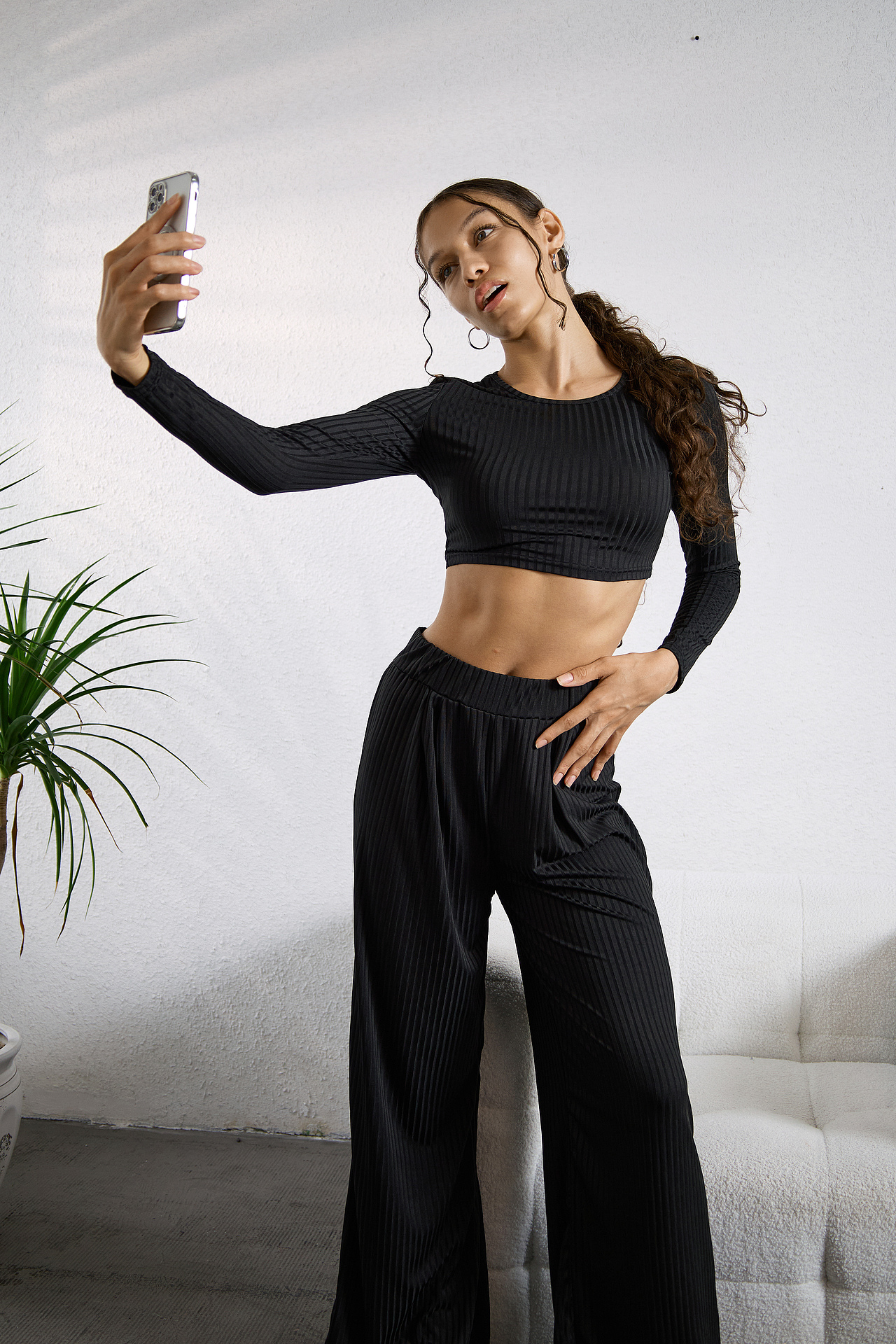 shein希音女装跨境电商居家风格室内拍摄