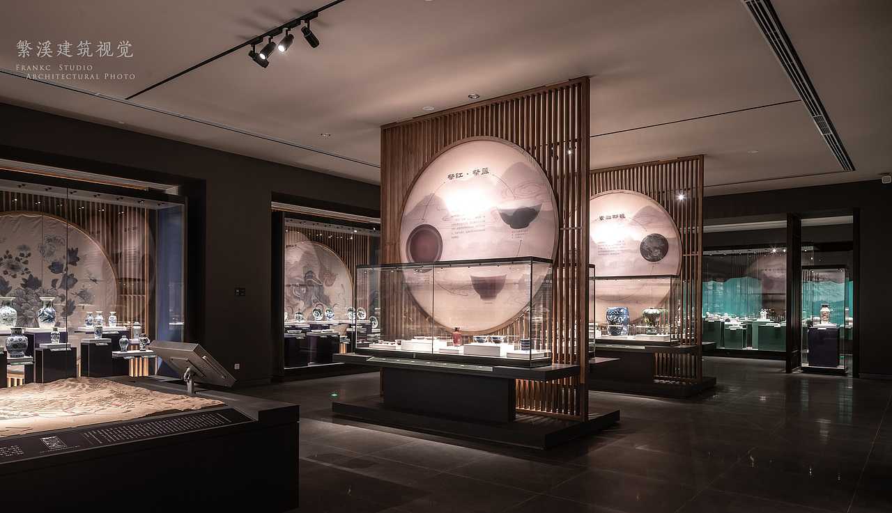 一组展厅室内空间摄影