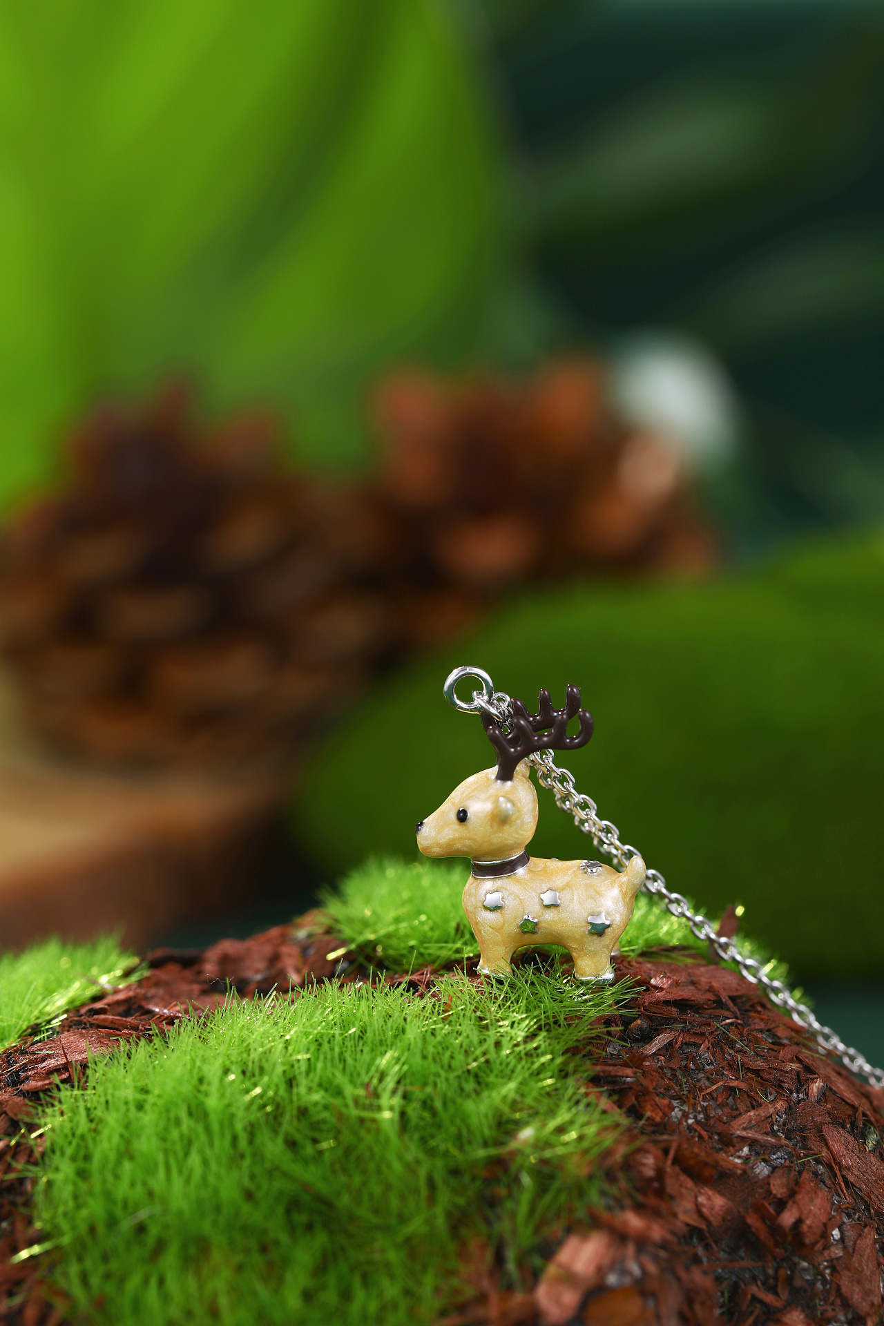 首饰摄影 | 森屿麋鹿 | 小鹿项链