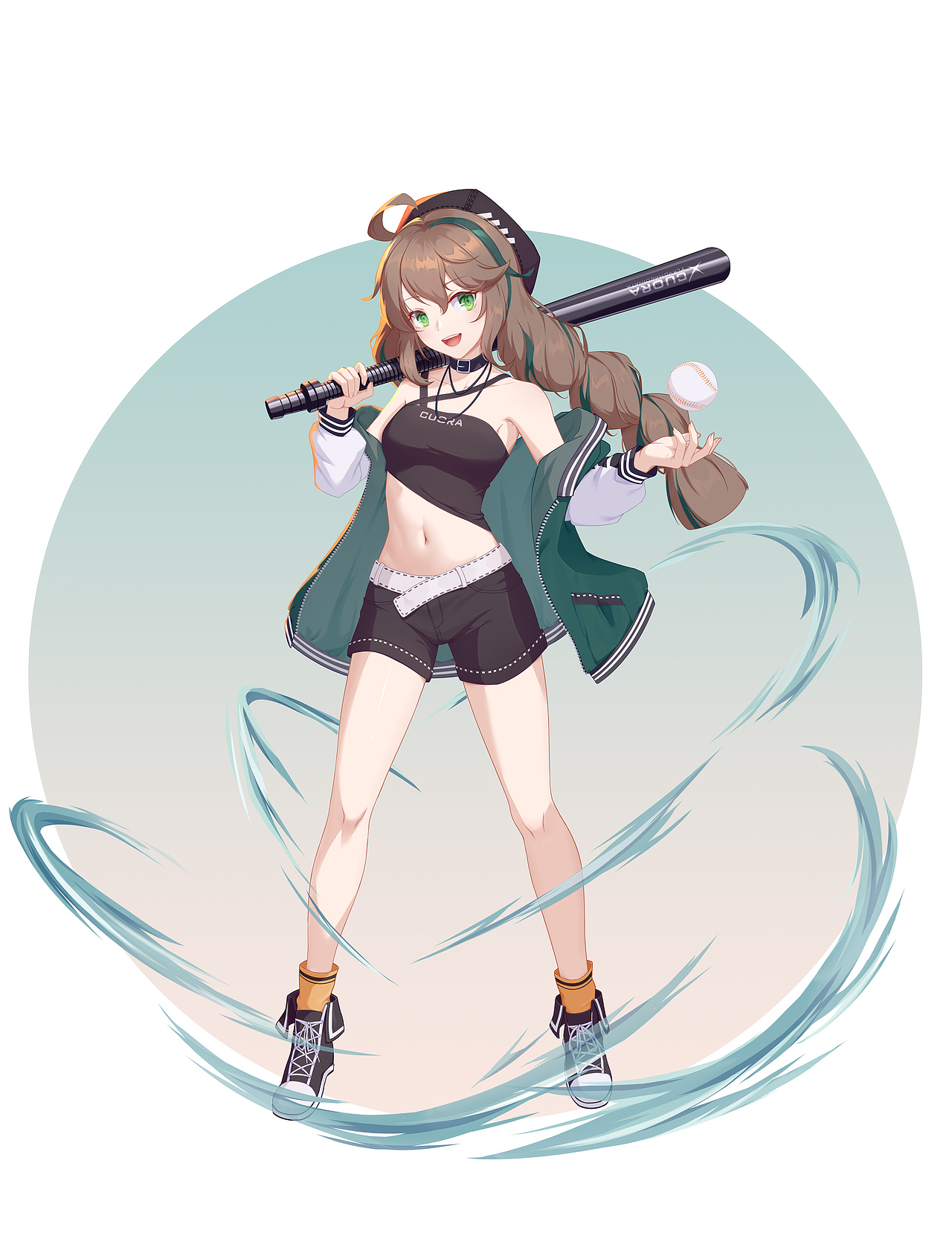 原创作品插画创作习作明日方舟蛇屠箱同人立绘少女角色设计85承小熹承