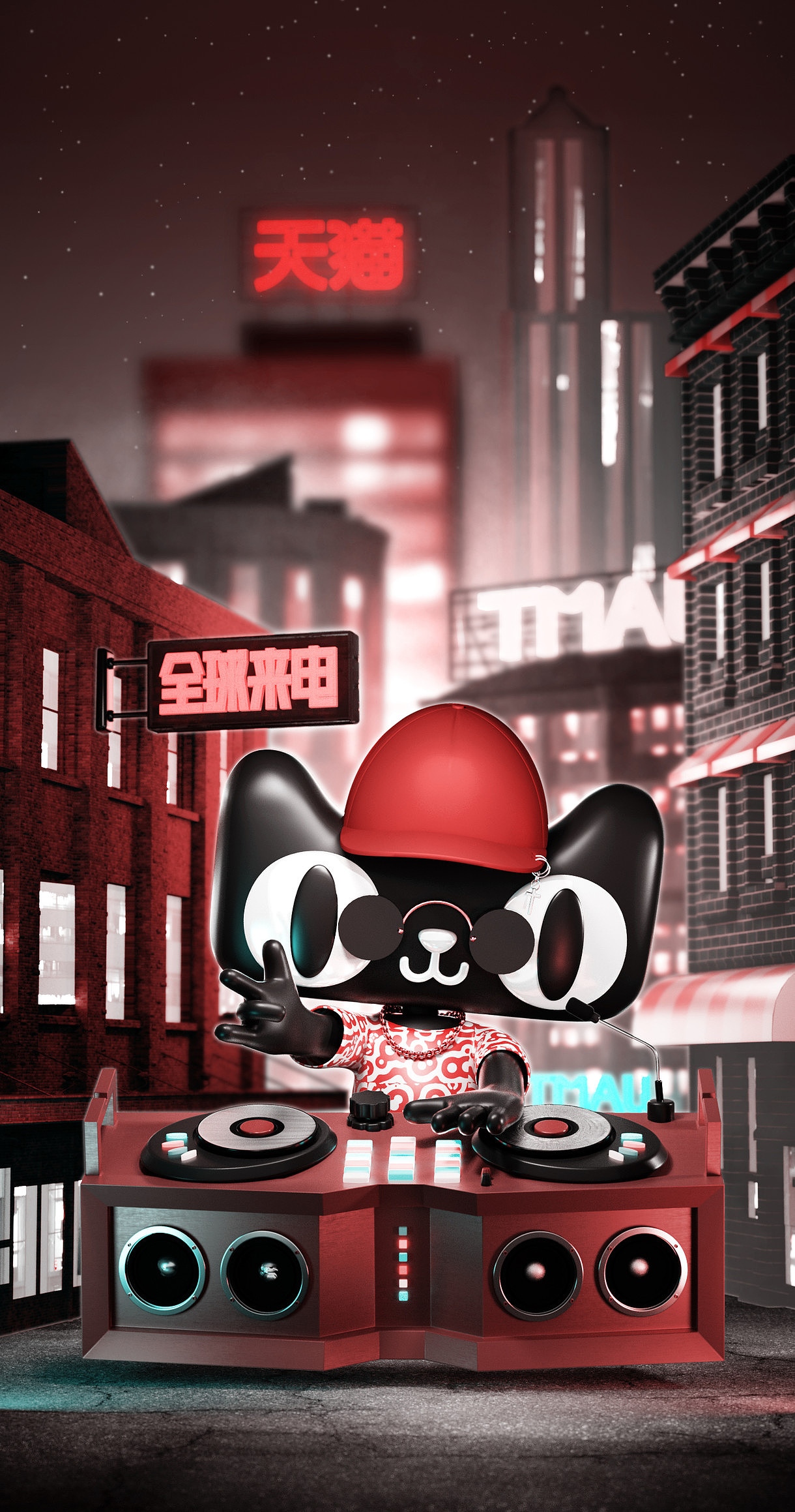 ip场景建模 打光练习作品（图ZMjc1NjExNjc2） - 电商 - 站酷设计师黄家猫猫原创素材 - 站酷ZCOOL
