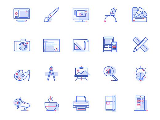 线性 填充icon（个人主页-ZMzE1NDMwOTY=） - 图标 - 站酷设计师甜性设计原创素材 - 站酷ZCOOL