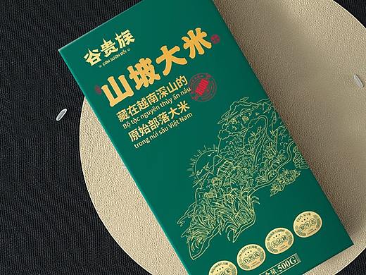 智慧天成｜越南山坡大米——谷貴族（個(gè)人主頁-ZNTM5ODkwODA=） - 包裝 - 站酷設(shè)計(jì)師智慧天成品牌策劃原創(chuàng)素材 - 站酷ZCOOL