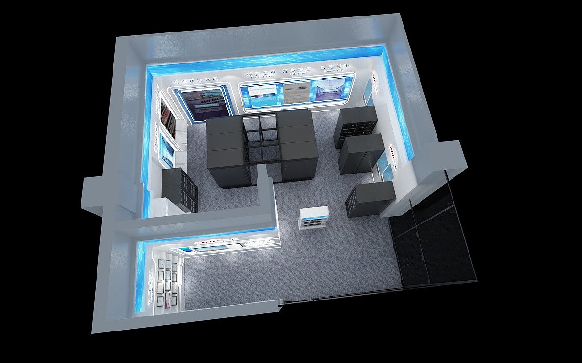 SHIP 一舟展厅3D设计效果图