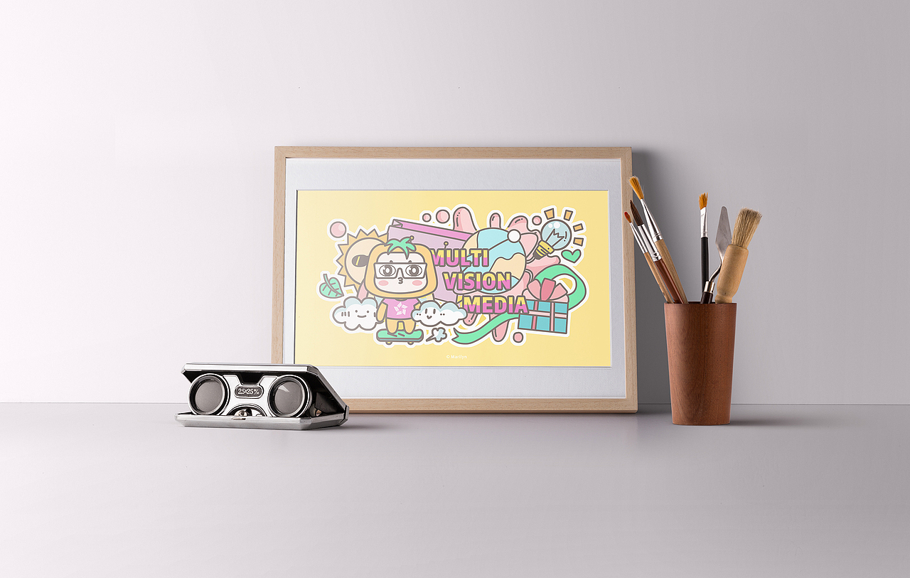 纪念卡片 、涂鸦贺卡设计