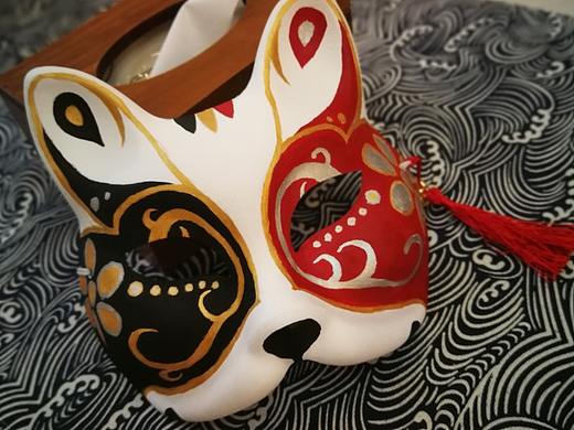 手繪面具 丙烯（個人主頁-ZMzI5MTgyMjg=） - 其他手工藝 - 站酷設(shè)計師胸懷小志原創(chuàng)素材 - 站酷ZCOOL