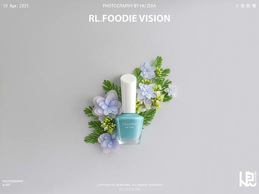 人良 x illombo 指甲油 创意拍摄
