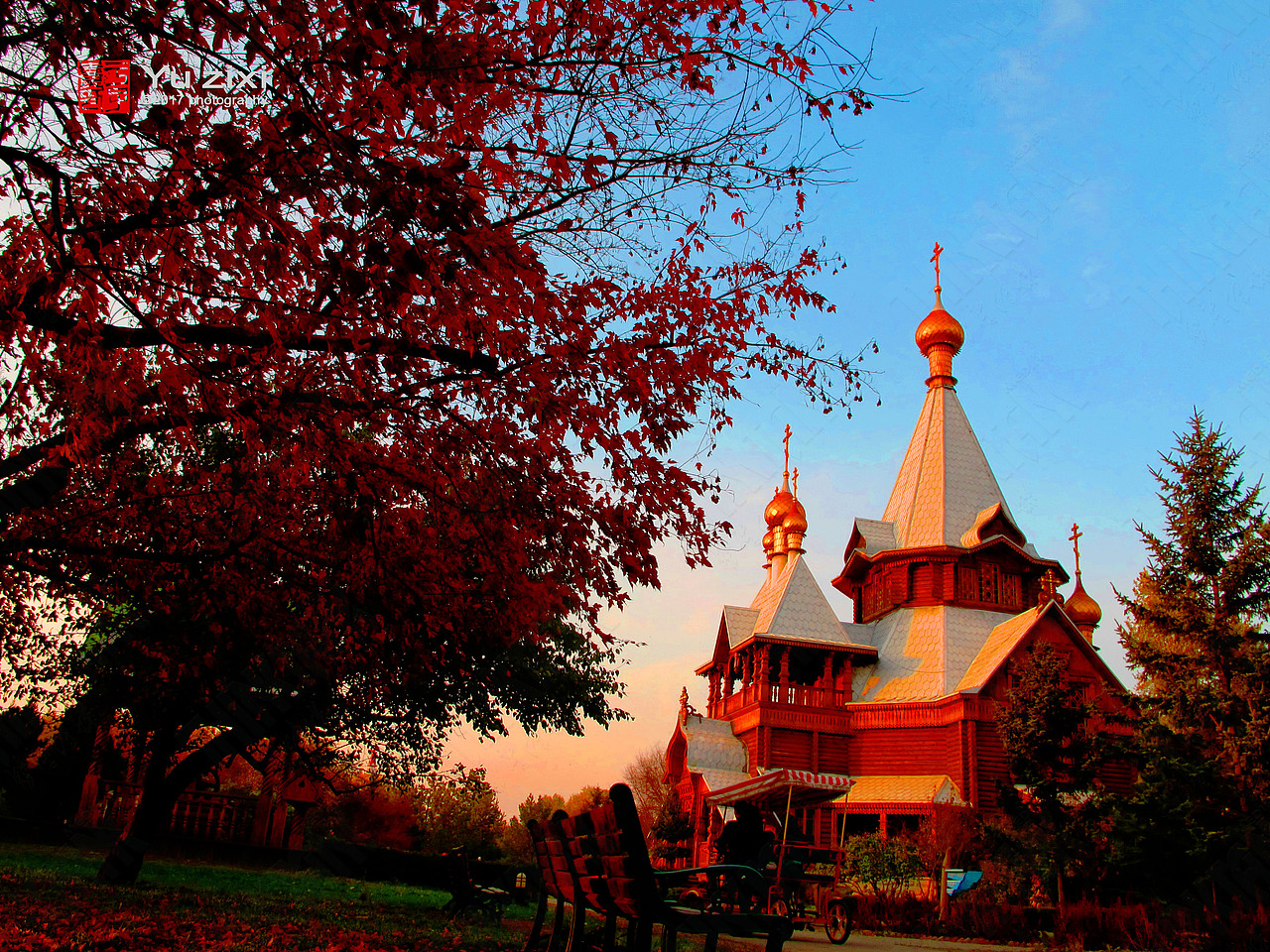 中国最美的异域风情旅游度假胜地哈尔滨伏尔加庄园