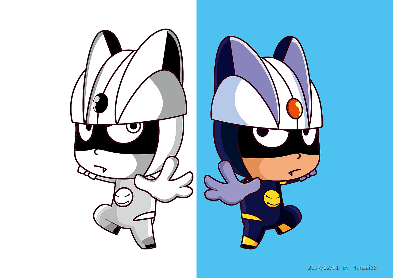 HAPPY SUPPER MAN（图ZNzAyMzMxNDg=） - 创作习作 - 站酷设计师HZ_68原创素材 - 站酷ZCOOL