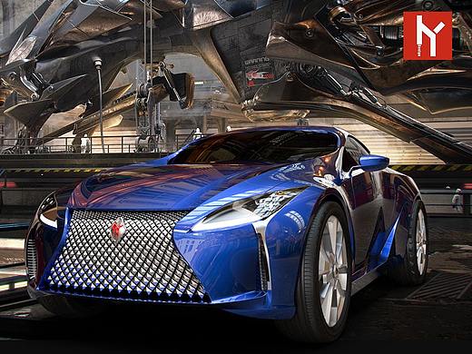雷克萨斯Lexus LC 500h海耀设计分享（个人主页-ZNDc4NTgzNjQ=） - 交通工具 - 站酷设计师saltwaterroom1原创素材 - 站酷ZCOOL