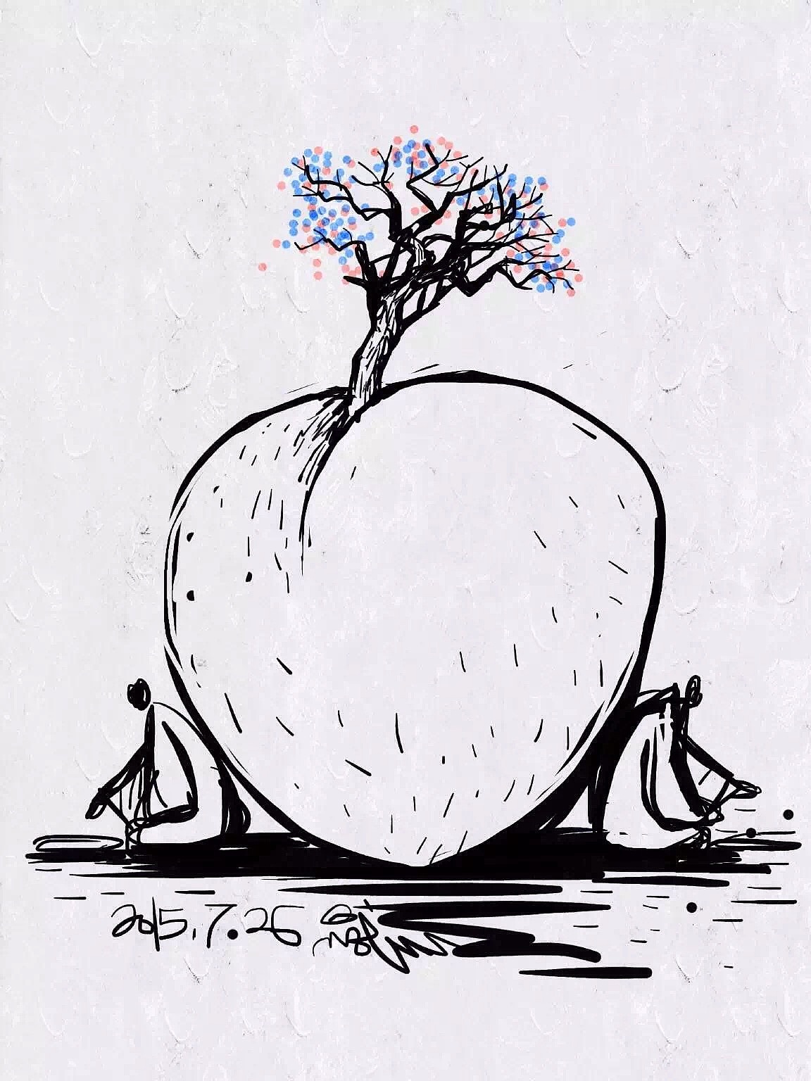 吉祥物语的插画日记（二十 八）2015年7月天天插画集（图ZMzE4MTk1NTY=） - IP形象 - 站酷设计师吉祥物语原创素材 - 站酷ZCOOL