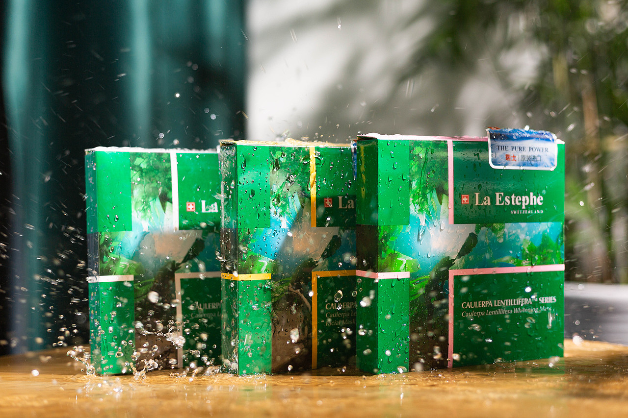 瑞士原装进口LaEstephe瑞斯美绿鱼子肌底面膜（图ZMjE3NDY3NTMy） - 产品摄影 - 站酷设计师有间图片社原创素材 - 站酷ZCOOL