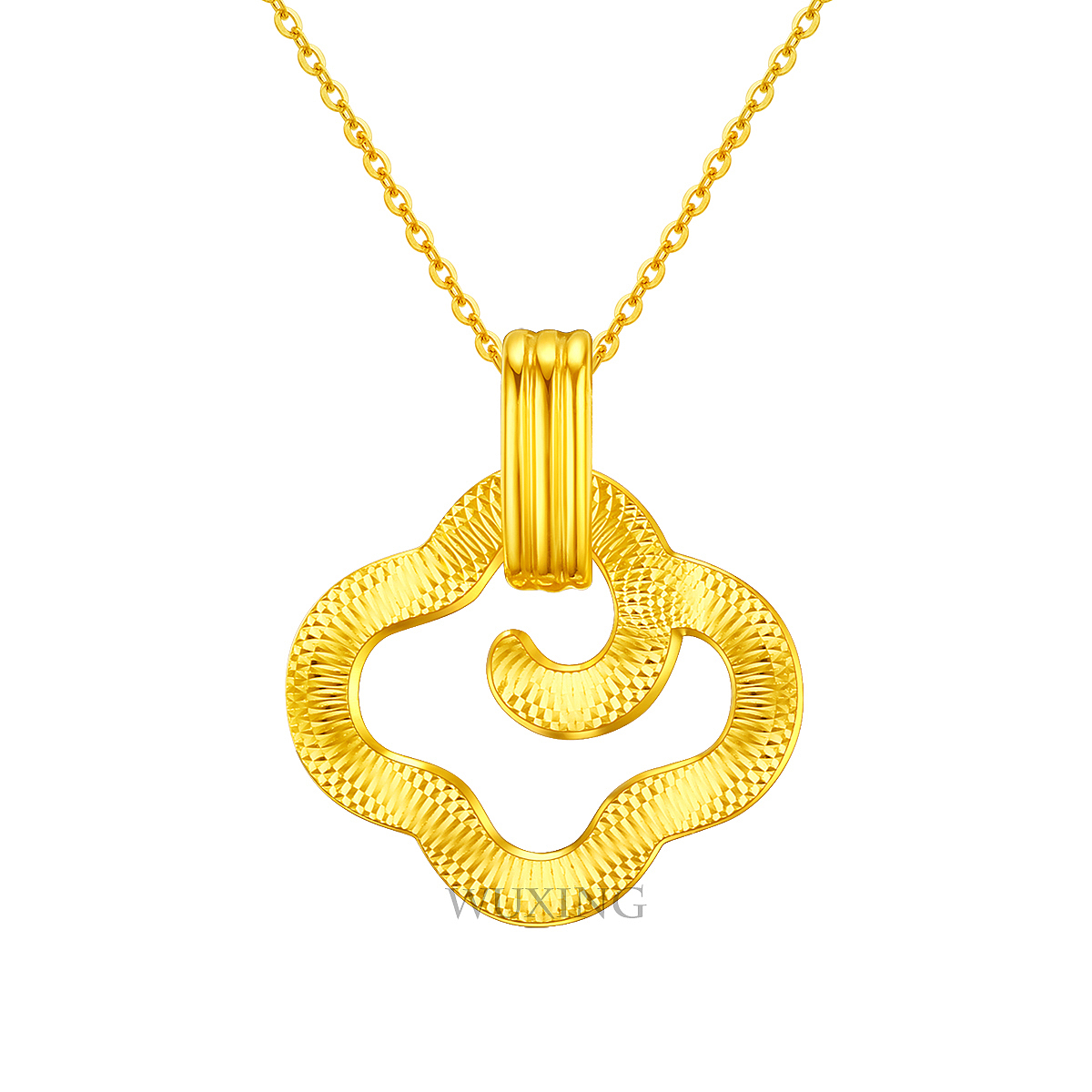 黄金白底拍摄修图