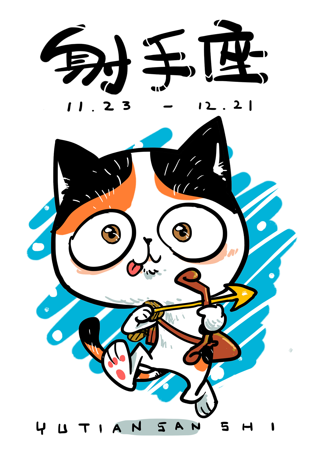 【加菲猫的十二星座图】