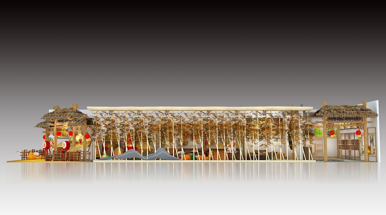 3D效果图展会展厅舞台美陈设计（图ZMTgxNzc0NDQw） - 场景 - 站酷设计师3D设计师NG男原创素材 - 站酷ZCOOL